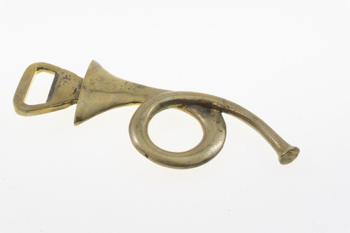 Vintage brass bottle - brass, opener