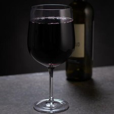 Wine Bottle In A Glass Glass -