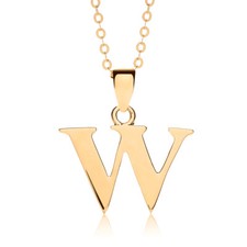 9ct Gold Initial Pendant