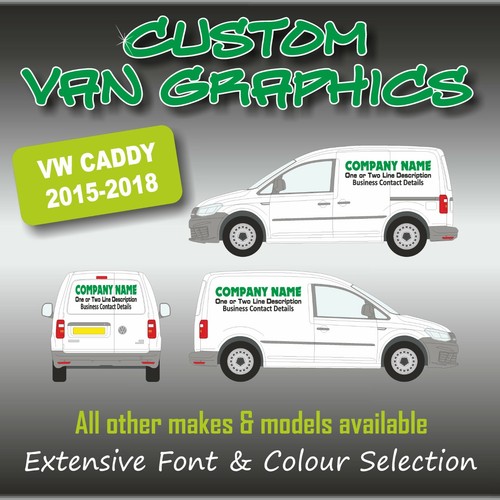 Van graphics sign - graphics,