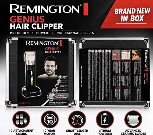 Remington genius hair clipper - remington,