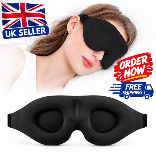 New blackout sleep eye mask - new,