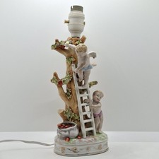 German Porcelain Cherub Table