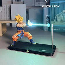 Dragon Ball Kakarotto Son Goku Kamehameha Wave Magnetic Light Lamp Model Ornamen