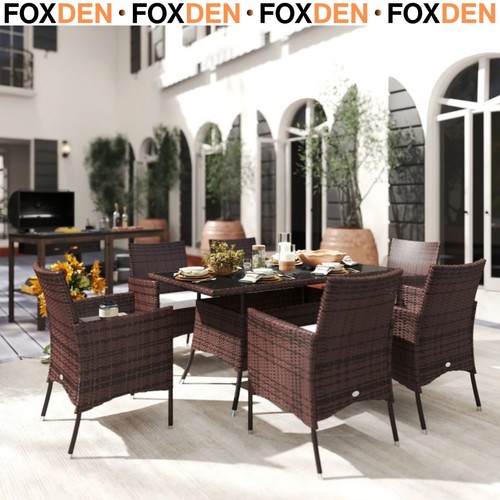 Seater rattan dining - 6,