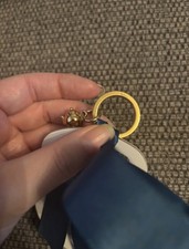 Mulberry Gold Teapot Keychain Bag Charm