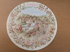 The Ambridge Circular Jigsaw -  500 piece Round Jigsaw. Complete 