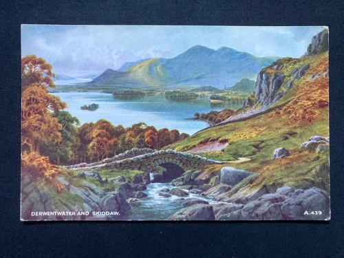 Derwentwater skiddaw lake - &, skiddaw,