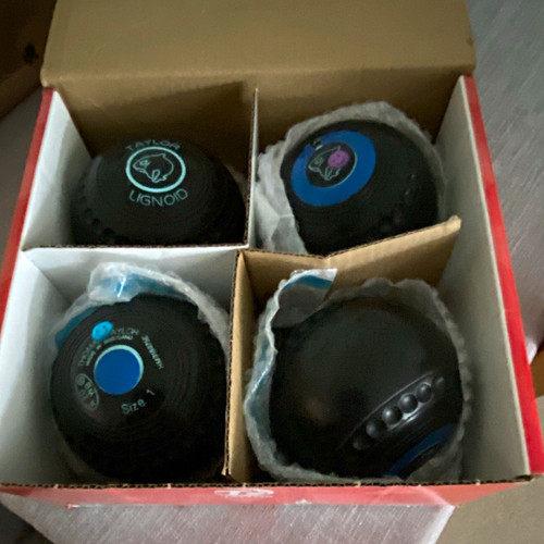 Taylor lignoid lawn - bowls, set