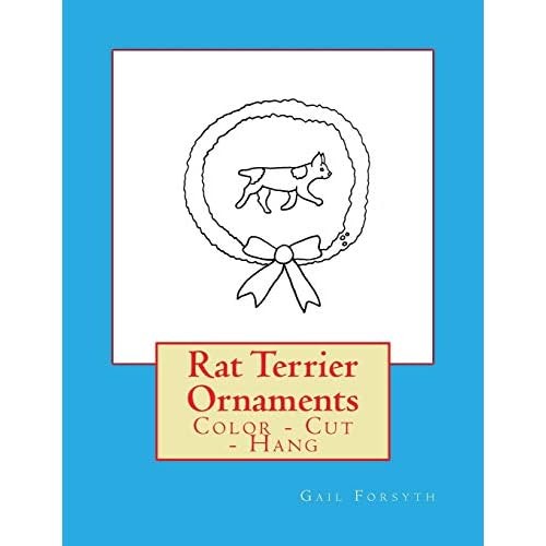 Rat terrier ornaments - ornaments,