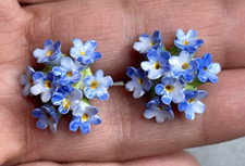 Vintage Denton Blue Flower