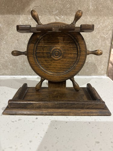Vintage nautical ships wheel - nautical,