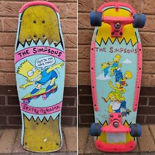 The Simpsons Skate-O-Rama 20th Century Fox 1990s Skateboard Bart 90's VTG RARE