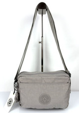 Kipling 'Abanu M' Crossbody/Shoulder Bag - Grey Gris - New With Tags