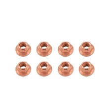 8x Copper Nut Exhaust Manifold