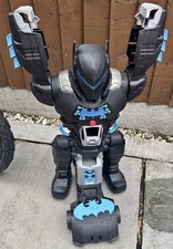 DC imaginext Batman Bat-Tech BatBot Figure Lights And Sounds 26 inch tall