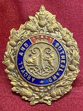 Lovely WW1/2 Argyll &