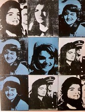 Vintage Andy Warhol Print - Jackie Kennedy II, American Pop Art 1965