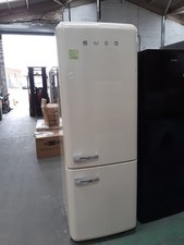 Smeg Fridge Freezer Cream FAB38RCR5 50s Retro Style 70/30 (CH-2253)