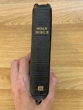 Black Leather Thumb Index