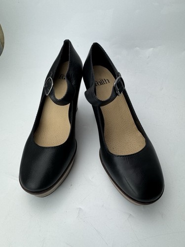 Faith black leather mary - faith,