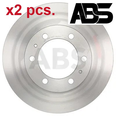 Pcs front brake - x2,