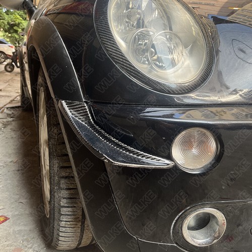 Real carbon fiber front bumper - real,