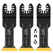 3Pcs Extra-Long Titanium