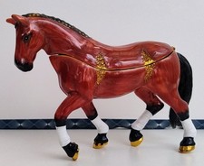 Dressage Horse Trinket Box /
