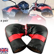Waterproof Motorcycle Motorbike Scooter Gloves Warm Handle Bar Mitts Muffs