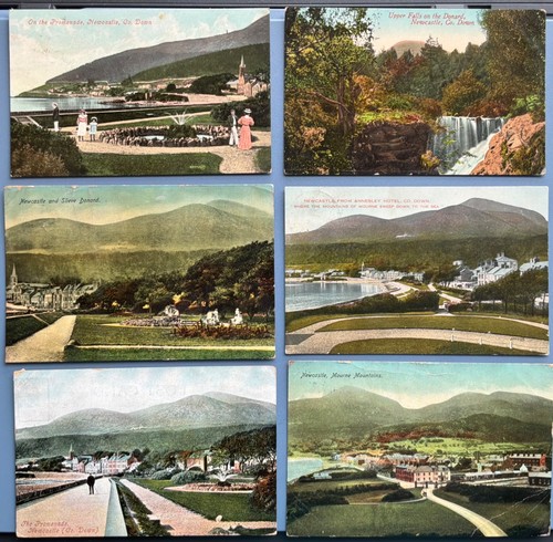 Newcastle postcards mournes - 6,