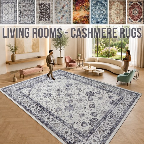Washable large area - rug, non