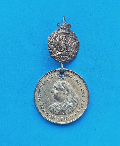 Antique 1897 diamond jubilee - antique,