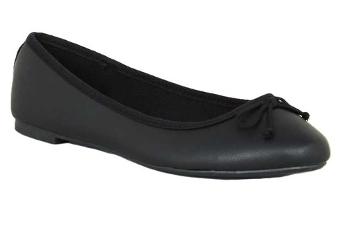 Black leather wide fit - leather, (