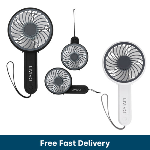 Livivo handheld mini fan - mini, usb