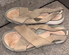 Clarks trigenic Ladies Sandals Size 6Uk in Good Condition 