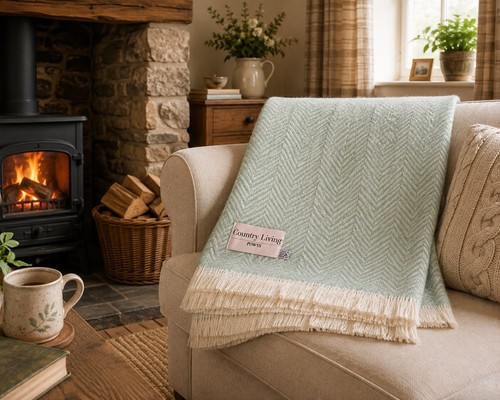 Pure new wool - pure, blanket
