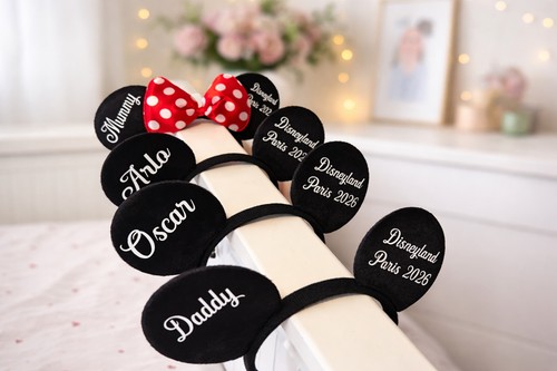 Personalised minnie ears - 40,