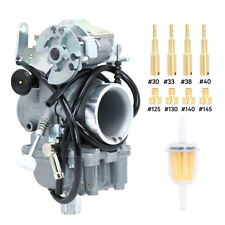 Mikuni TM36-68 36mm Carburetor Flatslide Pumper Carb for Honda Yamaha