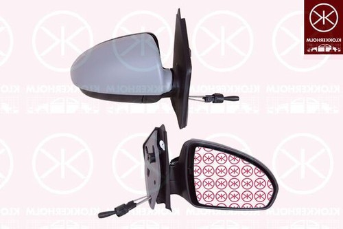 New complete door - mirror, rh