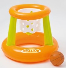Intex Floating Hoops Inflatable Basket Ball Game Swim Pool Toy - USED ONCE VGC
