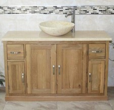 Oak Bathroom Single Vanity