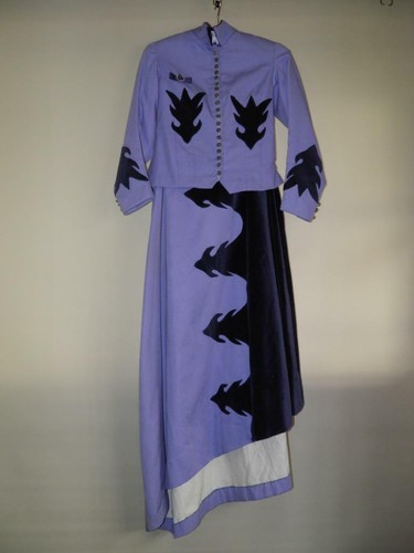 Ladies lilac side - side, saddle