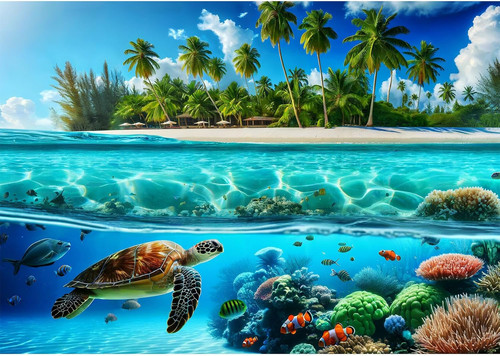 Sea turtle puzzles for adults - for,