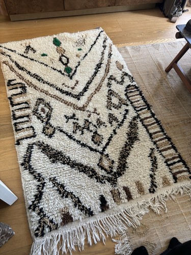 Moroccan berber rug vintage - moroccan,