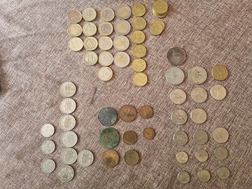 Coins joblot mixture modern - joblot, of