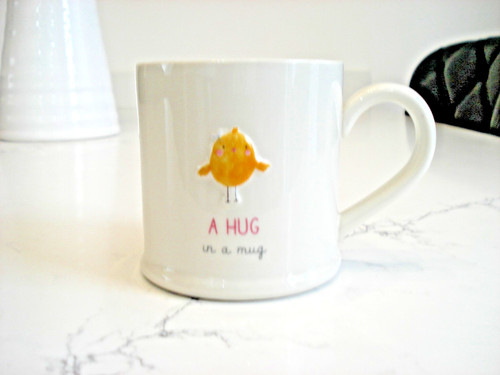 Love life embossed mug hug - love,