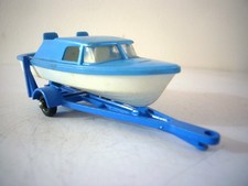 Lesney Matchbox: Boat & trailer, excellent condition, made in England