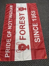 Nottingham Forest Flag 5ft by