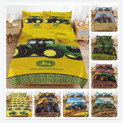 Farm tractor duvet - farm, cover